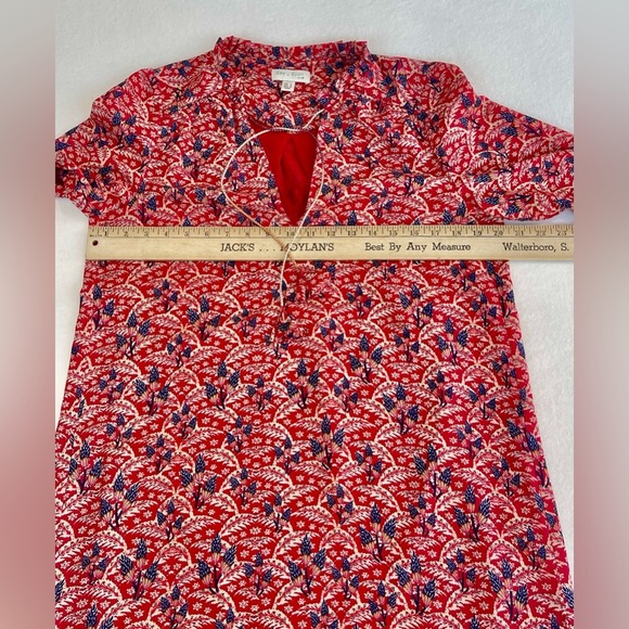 See U Soon lightweight colorful pull over dress size Med. fully lined career - Picture 4 of 6